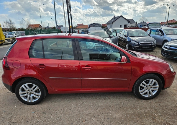 Volkswagen Golf cena 17999 przebieg: 190000, rok produkcji 2008 z Gniezno małe 211